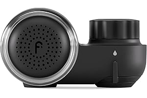 Filterbaby Skincare Filter 2.0, Bathroom Sink Filter Faucet for Men and Women’s Skin Care, 99.9% Chlorine Removal – 0.000001 mm Carbon Fiber, Clinically Tested, Skin Hydration in 2 Weeks (Black)