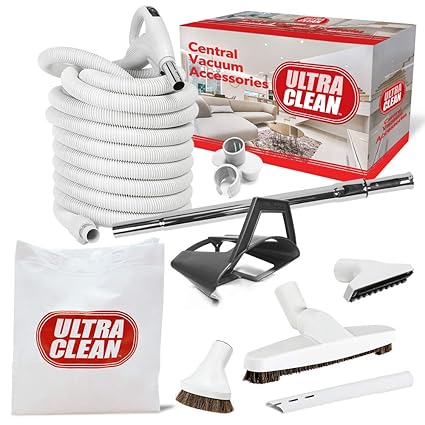  Ultra Clean Central Vacuum Hardwood Deluxe Hose