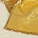 Ling's moment 12 x 108 Inch Sparkly Gold Sequin Table Runner (Hem Edge) for Vintage Wedding Party Bridal Shower Baby Shower Christmas Decorations
