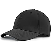 Zylioo XXL Fitted Baseball Cap for Big Heads, Closed Back Structured Cotton Hat, Full Close Cap with Stretch Sweatband