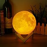 Luna Moon Light Lamp - Magical Two Tone Moon Lamp