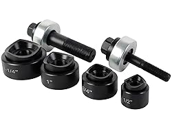 AMZCNC Manual Knockout Punch Kit, Heavy Duty Metal