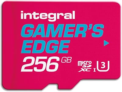 Integral Gamer's Edge 256GB microSD for Nintendo Switch U3 100MB/s