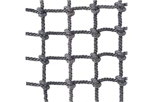 Outdoor Climbing Net for Kids and Adult,Climbing Net for Swing Set, Heavy Duty Rope Outdoor Cargo Webbing Net,Military Climbi