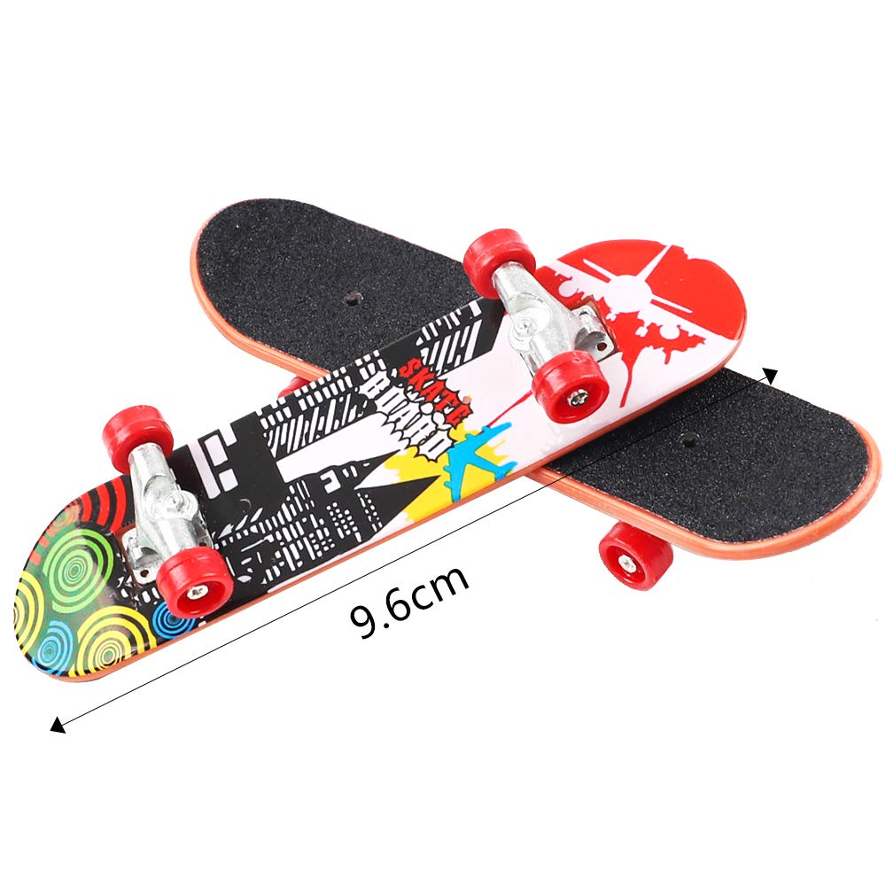 Toys & Games Skateboards Liwoton 24 PCS Mini Fingerboards Matte Metal