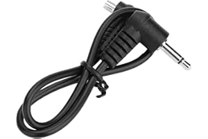 Luqeeg 3.5mm Flash Sync Cable Lightweight Stable Connection Male Flash PC for Professional Photographers