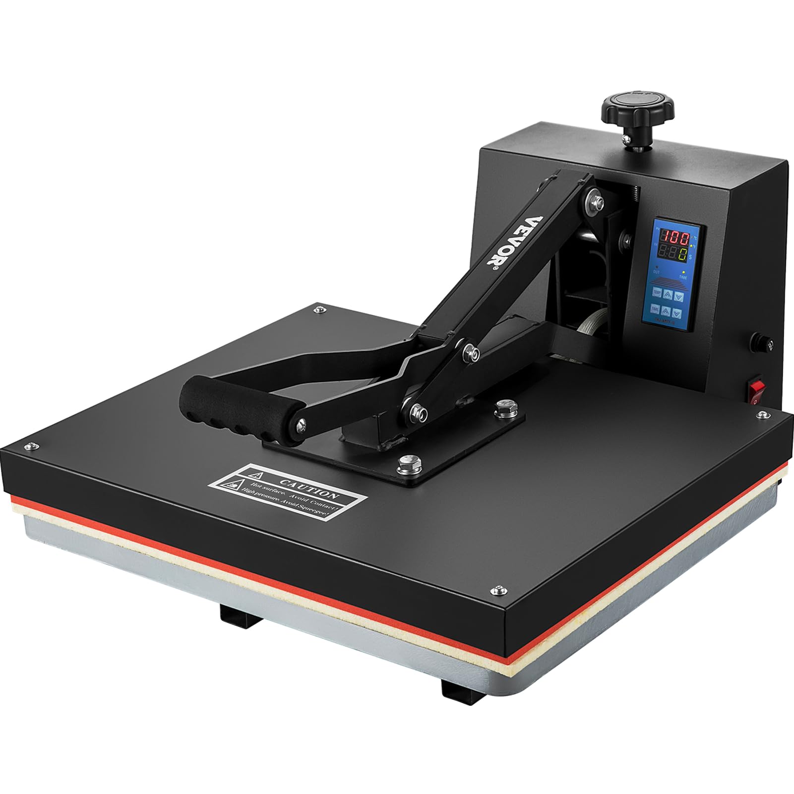 Photo 1 of VEVOR 16x20 Heat Press, 1700W High Pressure Clamshell Heat Press Machine for T Shirts, Large Professional Digital Control Heat Transfer Machine for Sublimation, Vinyl, Heat Transfer Projects