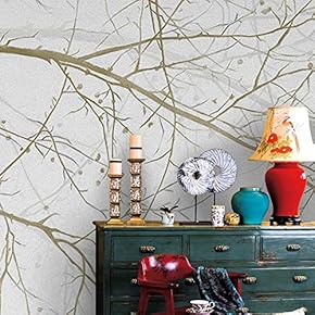 Wall Murals for Bedroom Chinese Style Removable Wallpaper Peel and Stick Wall Stickers - 66x96 inches