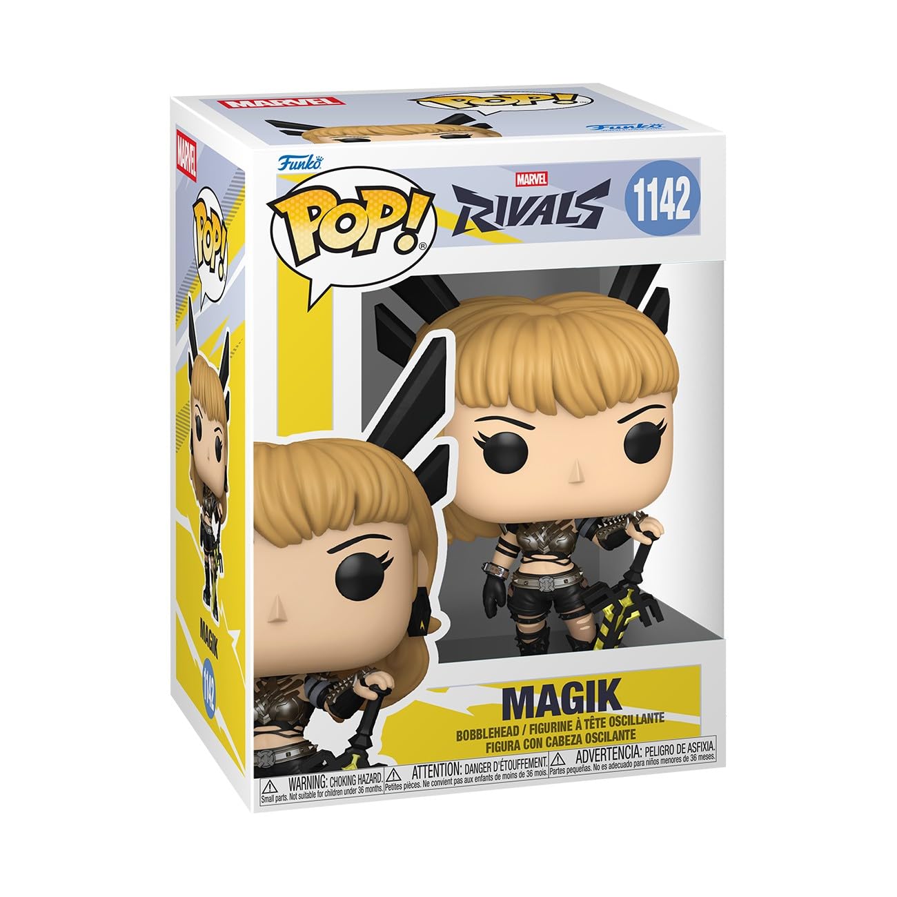 Funko Pop! Games: Marvel Rivals - Magik - Collectable Vinyl Figure - Gift Idea - Official Merchandise - Toys for Kids & Adults - Superheroes Fans - Model Figure for Collectors and Display