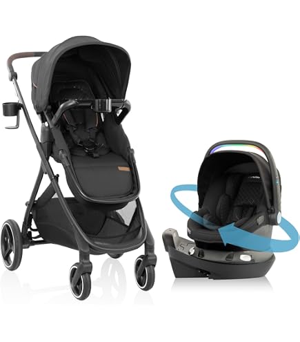 Amazon.com : Evenflo Pivot NXT Travel System w/ Revolve180 LiteMax
