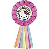 Unique Hello Kitty & Friends Multicolor Birthday Girl Badge (3" x 7") 1 Pc. - Perfect for Celebrations, Birthdays, Parties & 