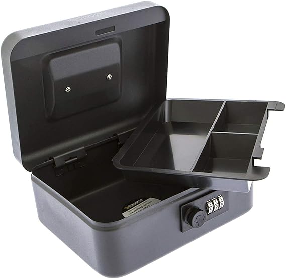 Sterling Locks - Caja de caudales cifrada (20 cm) [Importado de Reino Unido]: Amazon.es: Coche y moto
