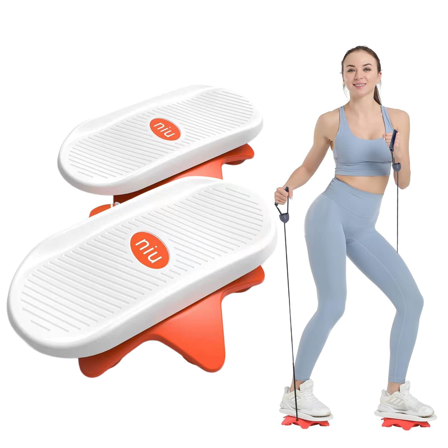 Photo 1 of Ab Twister Board for Exercise Waist Twisting Disc with handle,Core Twister Exercise Board in Workout Home Gym Noiseless Balance Board Home Gym Exercise Equipment
