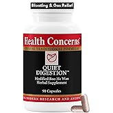Health Concerns Quiet Digestion – Digestive Support for Upset Stomach, Gas, & Bloating – Herbal Chinese Formula with Bao He Wan – Supplement with Poria, Barley, & Mangolia Bark - 90 Capsules