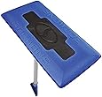 Snow Joe SJBLZD 2-in-1 Snow Broom with 18-Inch Foam Head + Large Ice Scraper, Blue