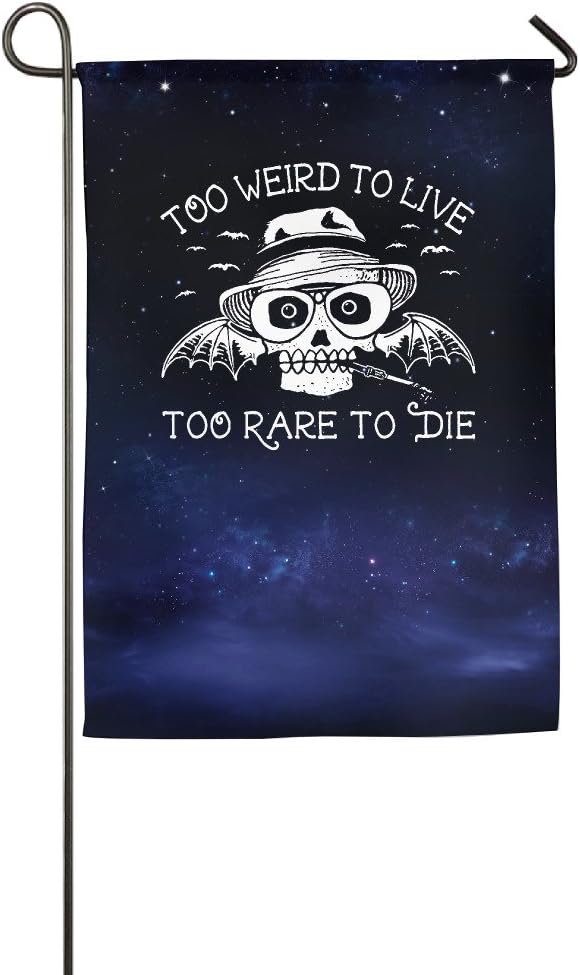 Qianlaibao Hunter S Thompson Decorative Flags Outdoor Flags Monogram Flags