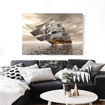 Amazon Com Warm Family Ocean Canvas Wall Art For Bedroom