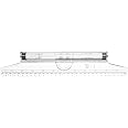 VViViD Rolling Ruler Multi-Purpose for Drawing Lines, Angles, Circles, Patterns and Geometric Shapes