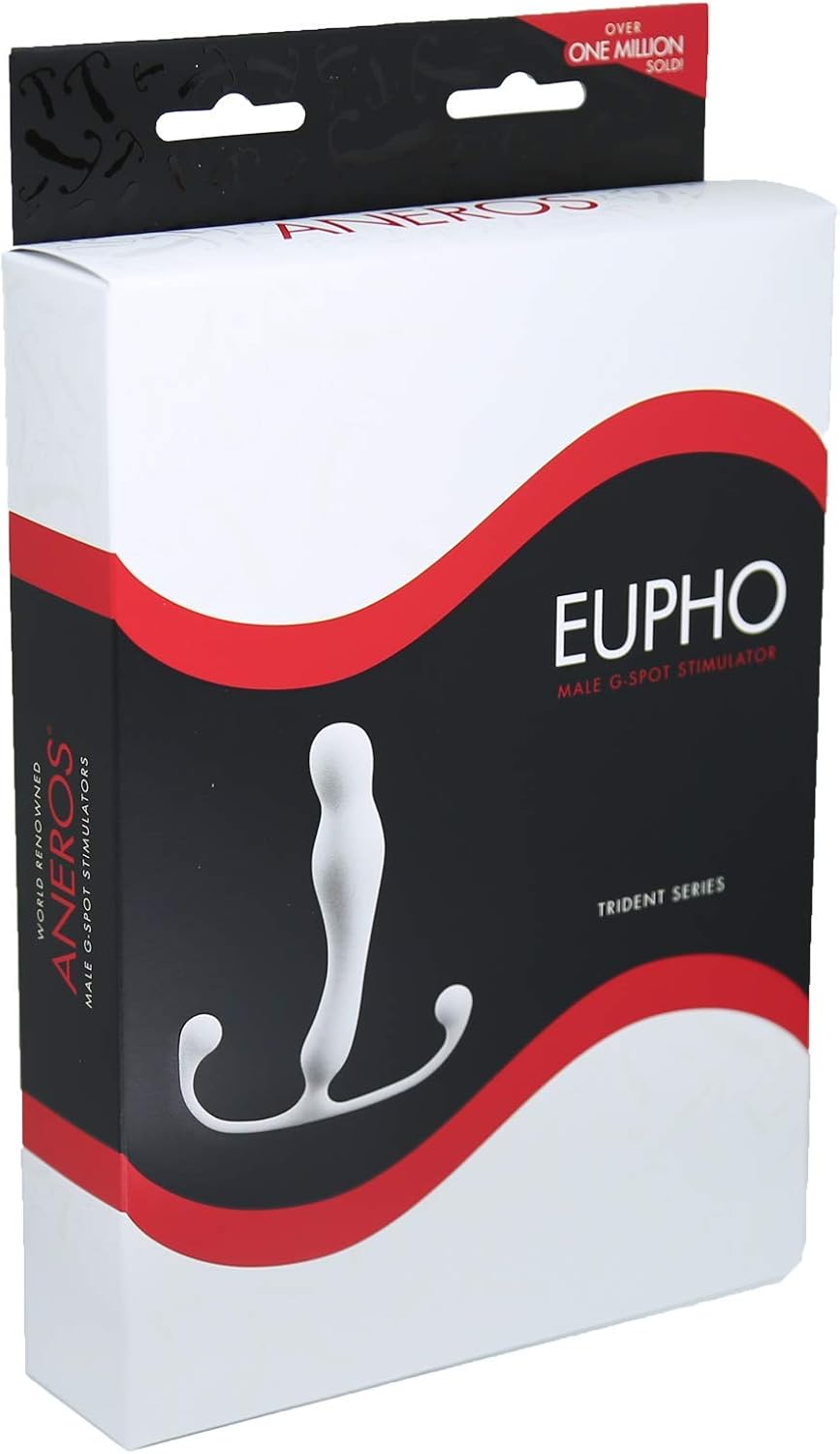 Aneros Eupho Trident Prostate Stimulator for Men, White - Image 5