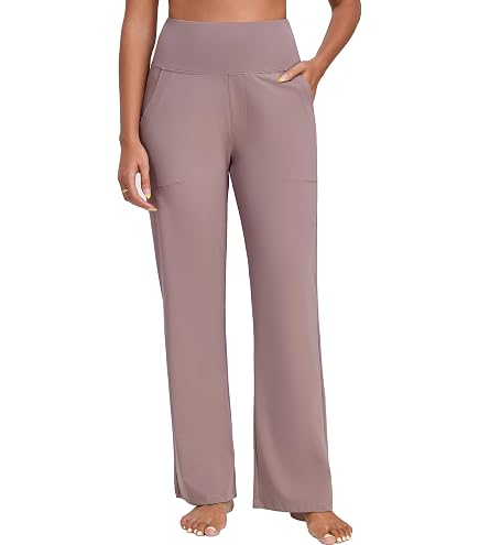 dress yoga pants for women HUADDE Women's Pants,Stretchy Work Slacks Pants/Business Casual Straight Leg (S, Black) : Clothing, Shoes & Jewelry 15 (size S) Inseam Soft Silk Dusty Peach Size:34/35 -17.5 BLACK TIE