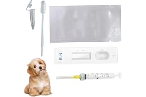 Dog Pregnancy Test Kit at Home Fast and Accurate Detection Dog Pregnancy Test with Buffer Disposable Early for Dogs