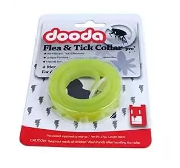 MUNCHOS Dooda Flea & Tick Collar | 4 Months Protection For Dogs | Length : 40 Cm | Kill Flea & Tick Effectively