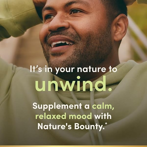 NATURE’S BOUNTY STRESS RELIEF ASHWAGANDHA KSM 66 TABLETS, MOOD SUPPORT, 50 COUNT
