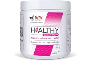 Healthy Cranberry & Lysine | Supports Urinary Tract Health | Product of Canada | 128g