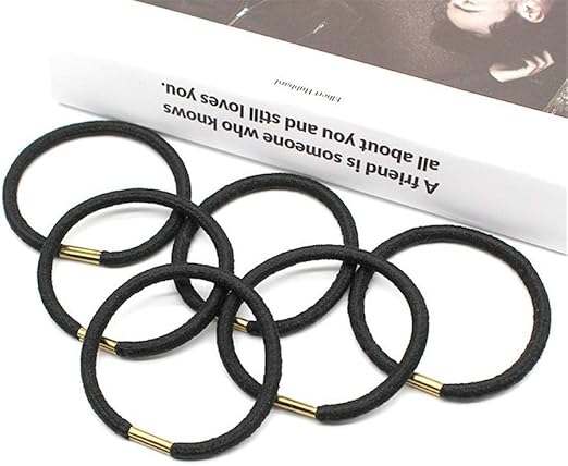 Amazon Co Jp シュシュ 100パック黒髪エラスティック髪ネクタイヘアバンドはポニーテールホルダーをbulk キレイ おしゃれ 手作り Color Photo Color Size M ホーム キッチン