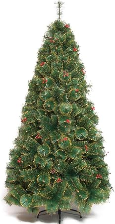 Albero Di Natale 5 Metri.Kmgjc Albero Di Natale Albero Di Pino Verde Artificiale Con Staffa Metallica 1 5 Metri 5 Piedi Colore Green Dimensioni 5 Feet Amazon It Abbigliamento