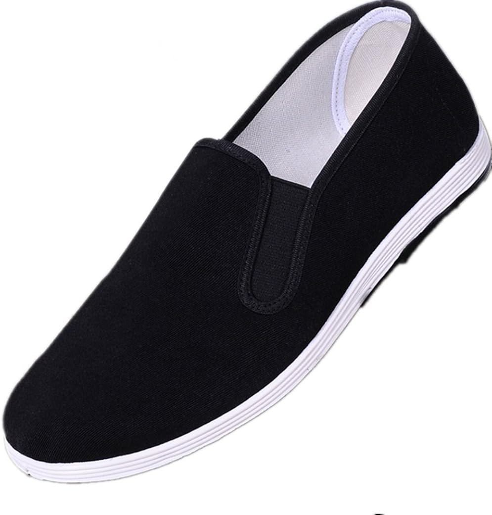 Chaussures D'arts Martiaux Unisexes - Toile Légère, Semelle Anti-dérapante, Pour Tai Chi, Kung Fu, Qigong
