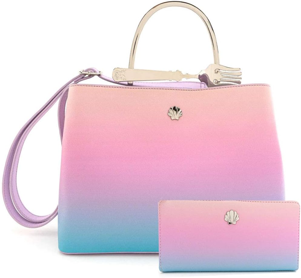Loungefly Disney The Little Mermaid Dinglehopper Handbag and Wallet Set