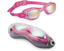 Aegend Swim Goggles, Swimming Goggles No Leaking Anti Fog Adult Men Women Youth