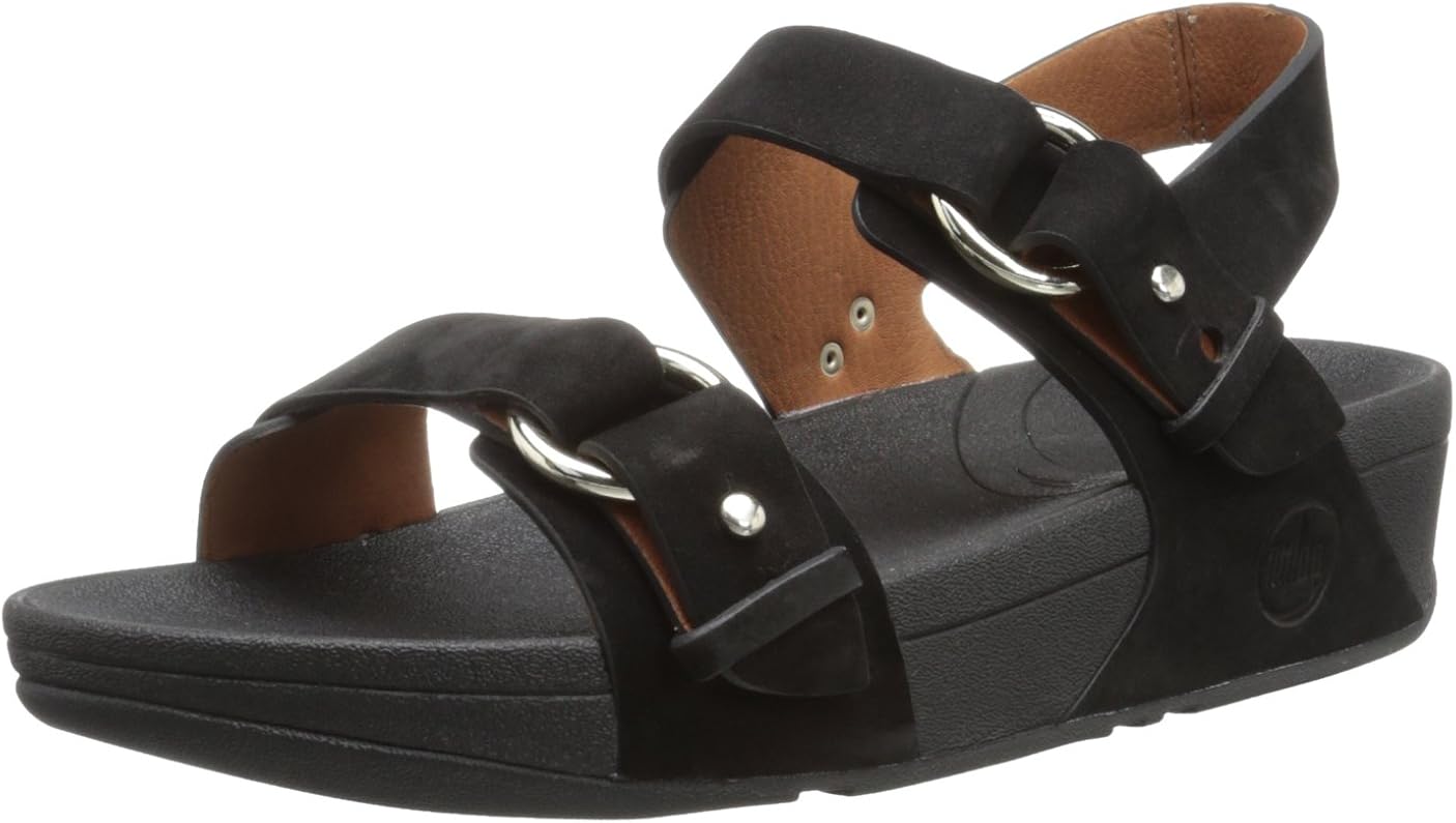 FitFlop Womens's Via Bar Dress Sandal Sandals