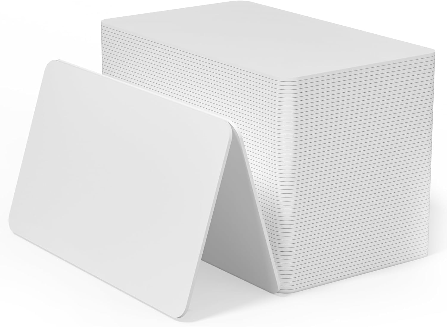 BABIQT 50 pcs NFC Tags NTAG215 Cards Blank Printable NFC Card CR80 Card ISO Size, 504 Bytes Memory RFID Card NFC Chip Rewritable Work with TagMo for All NFC-Enabled Smartphones & Devices