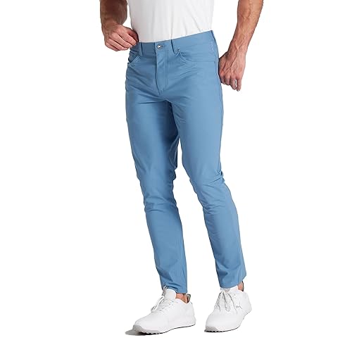 PUMA Men's 101 5 Pocket Pant, Deep Dive, 35/30