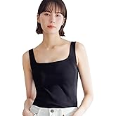 Tank Top Bra Padded Square Neck Anti-Sagging Push up Fit Sleep 24HRS Japan Patented Bambi Water