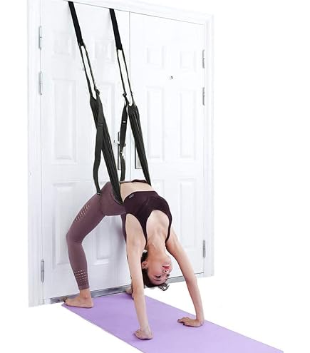 Sangle D'étirement De Jambe Pour Porte - Pour Ballet, Danse, Gymnastique - Améliore La Flexibilité Et L'équilibre