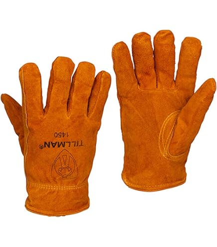 Tillman 1450 Split Cowhide Pile Lined Winter Gloves X-Large, Gold