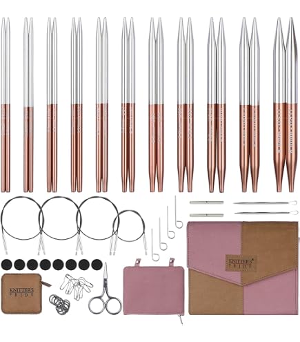 Amazon.com: Knitter's Pride Ginger Deluxe Interchangeable Needles Set