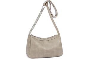 CLUCI Cross Body Bag for Woman, Soft Vegan Leather Crossbody Purses for Women, Purses for Women Crossbody Bag with 2 Straps