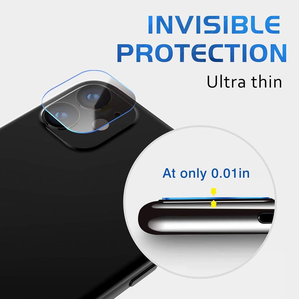 3 Pieces of Screen Protector for iPhone 11 (6.1 inches), 11 Pro (5.8 inches),11 Pro Max (6.5 inches), 2019 New, Fit the lens perfectly, Ultra Thin Premium Tempered Glass (iphone 11 pro 5.8 inch)