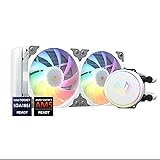 Vetroo V240 White Liquid CPU Cooler 240mm