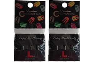 LSTYLE Dart Flight Accessory: Champagne Ring Premium Metal - for All PRO Dart Flights