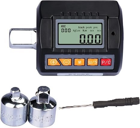 Amazon トルクレンチアダプター Kecheer 調整可能なlcdディスプレイ画面1 21 43 8インチデジタルトルクレンチメーター プロフェッショナル電子トルクメーターユーティリティ自転車車修理ツール トルクレンチ