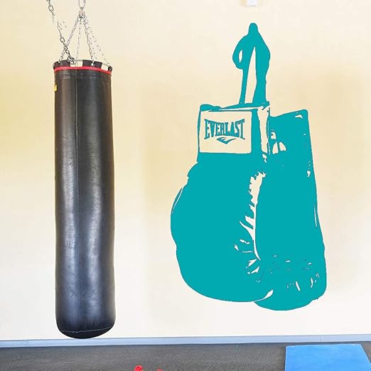 guijiumai Tatuajes de Pared Arte Guantes de Boxeo Fitness Boxing ...