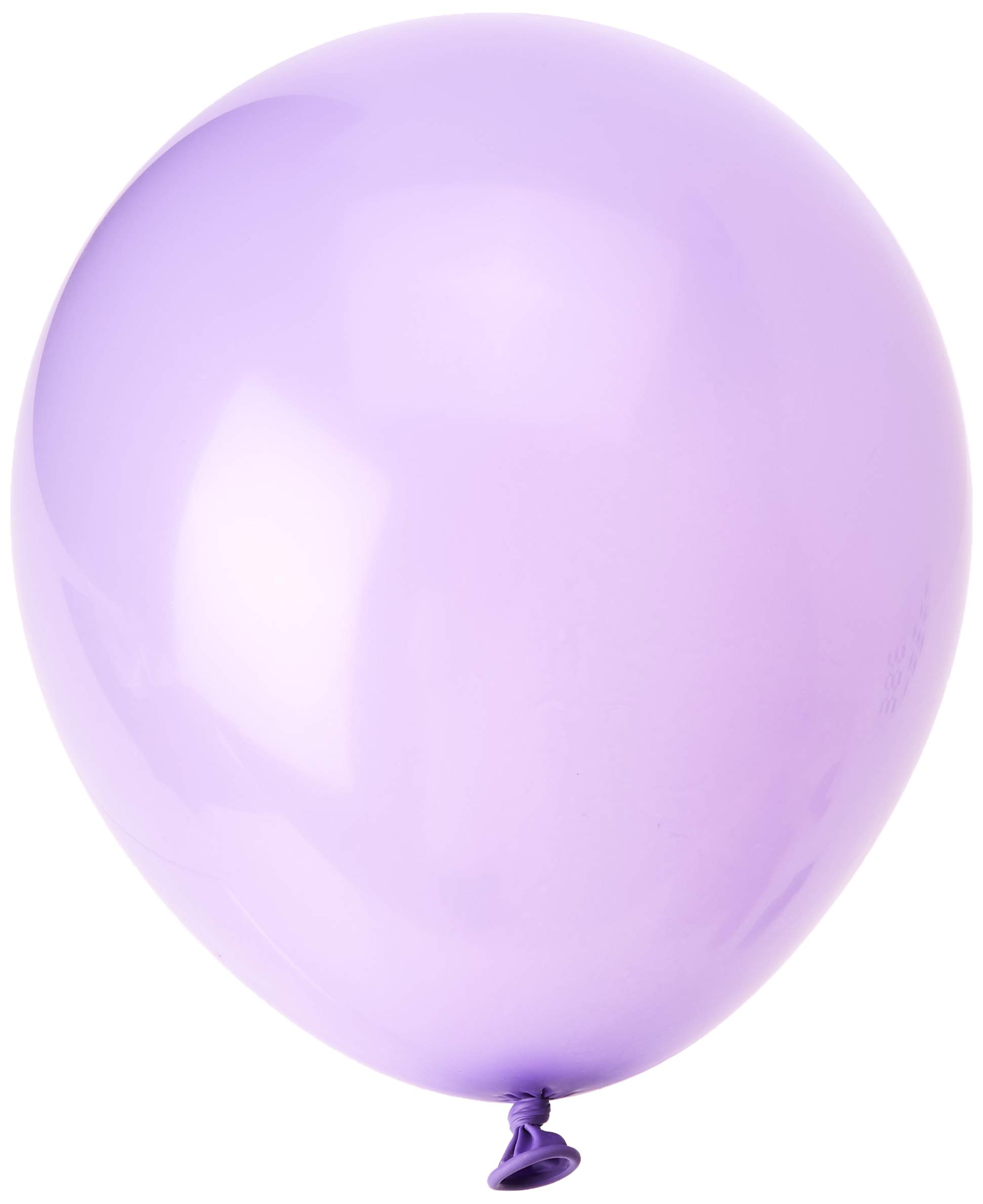 Matissa 50 pcs 10" (25CM) Balloons Pearlised Latex Air or Helium Wedding Birthday Christmas Party Decoration Available in 14 colours (Lilac)