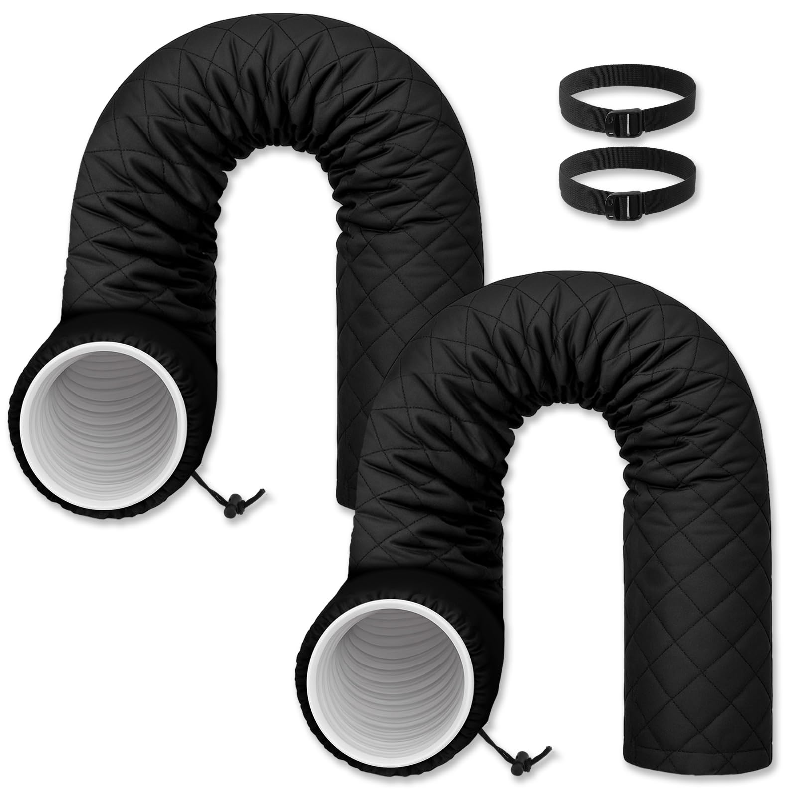 Insulated Pipe Sleeve For Portable AC Hose – Waterproof & Flame-Retardant Cover, 1.8m Length, Fits 60mm OD (20mm Thick)