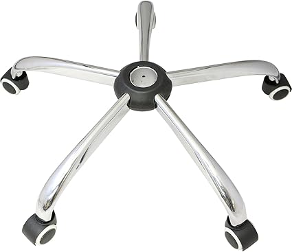 Hartleys Base Chrome Et Roulettes Pour Chaise De Bureau Amazon Fr Cuisine Maison
