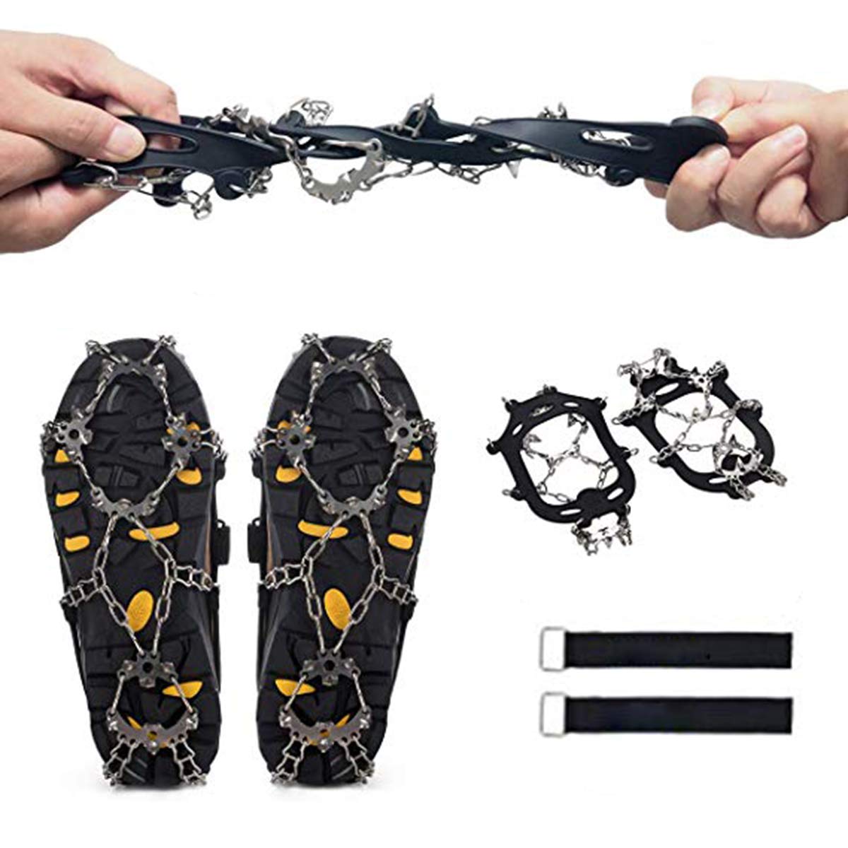 Yaktrax Pro Tacchetti Antiscivolo Per Neve E Ghiaccio - Passeggiate E Jogging